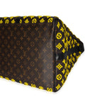 Louis Vuitton Louis Vuitton Jaune Monogram Tuffetage Triangle Keepall Bandoulière 50
