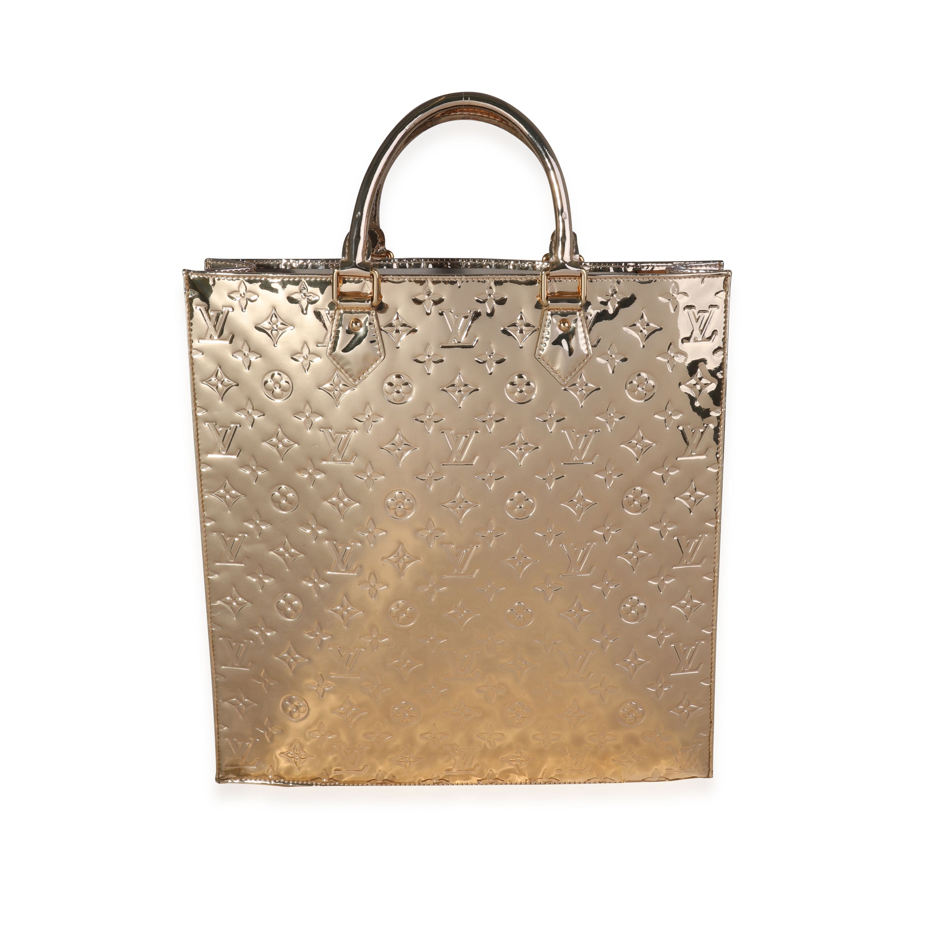 Louis Vuitton Louis Vuitton Gold Monogram Miroir Sac Plat