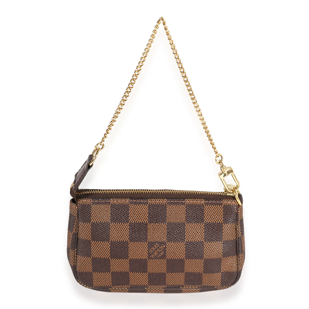 Louis Vuitton Louis Vuitton Damier Ebene Mini Pochette Accessoires