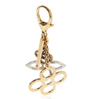 Louis Vuitton Louis Vuitton Gold & Silver Tapage Bag Charm