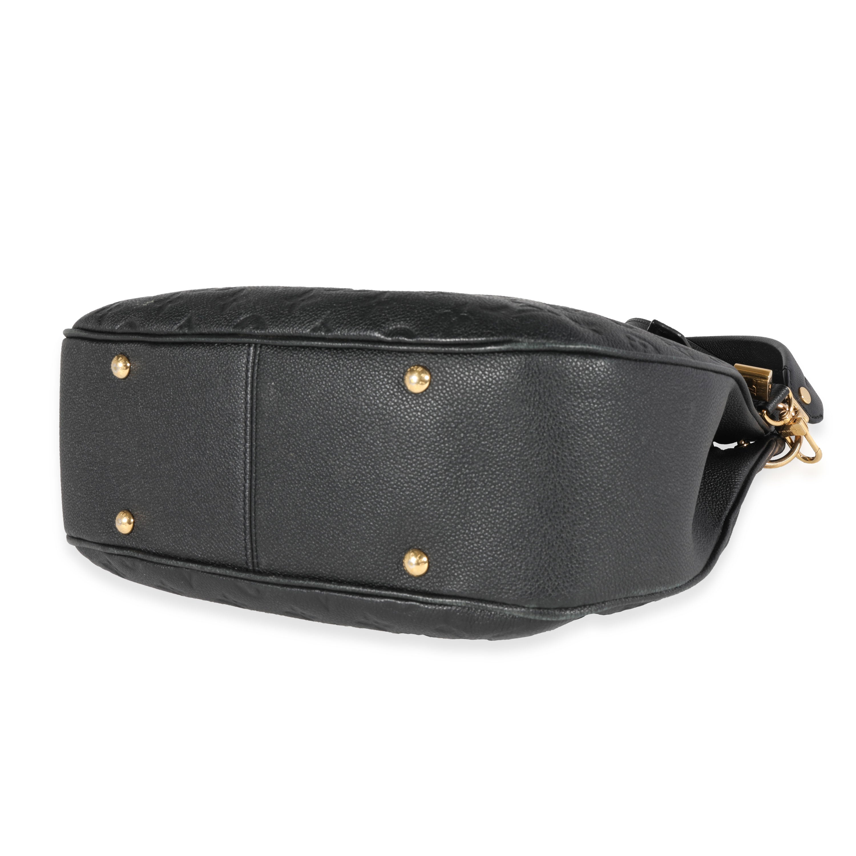 Louis Vuitton Louis Vuitton Black Monogram Empreinte Spontini