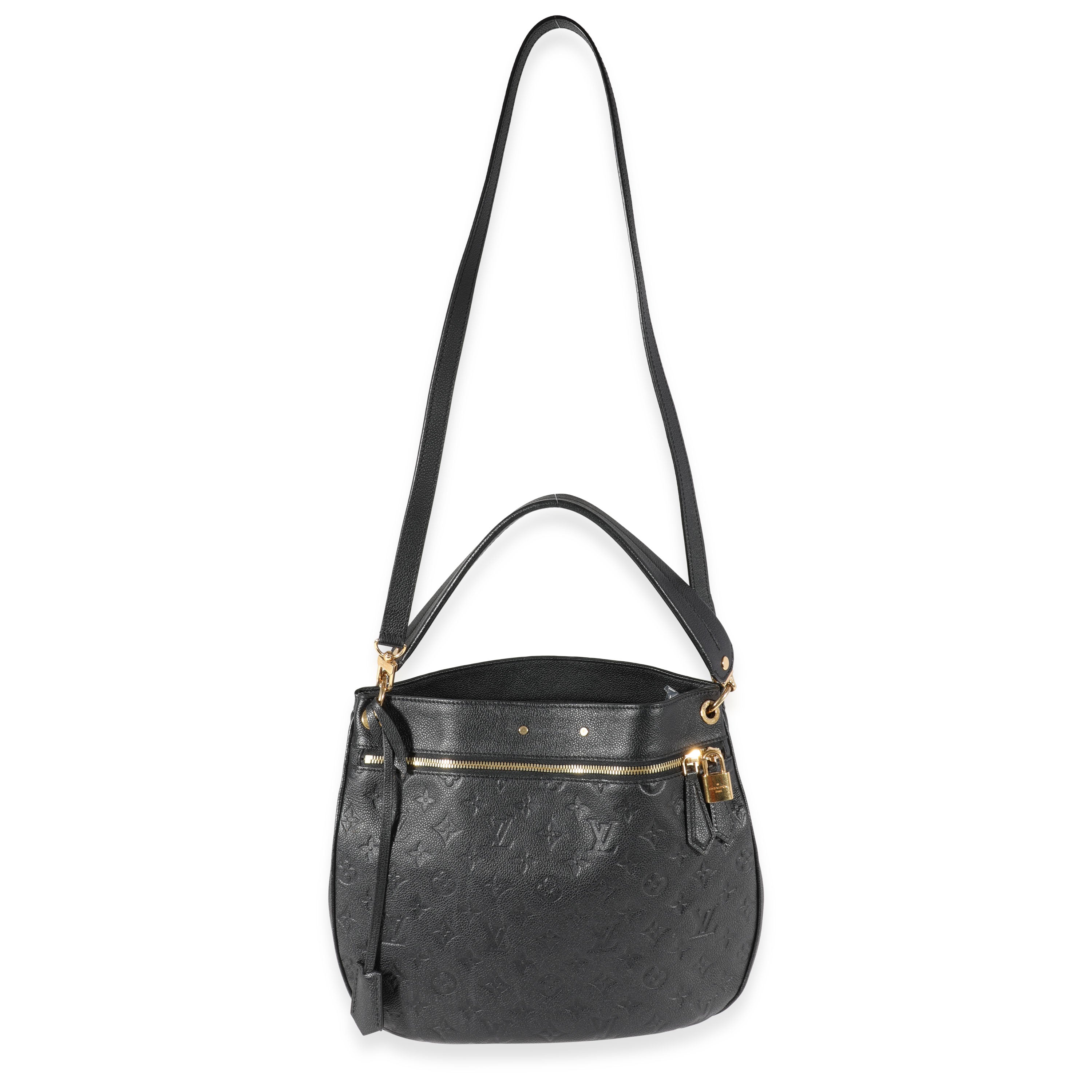 Louis Vuitton Louis Vuitton Black Monogram Empreinte Spontini