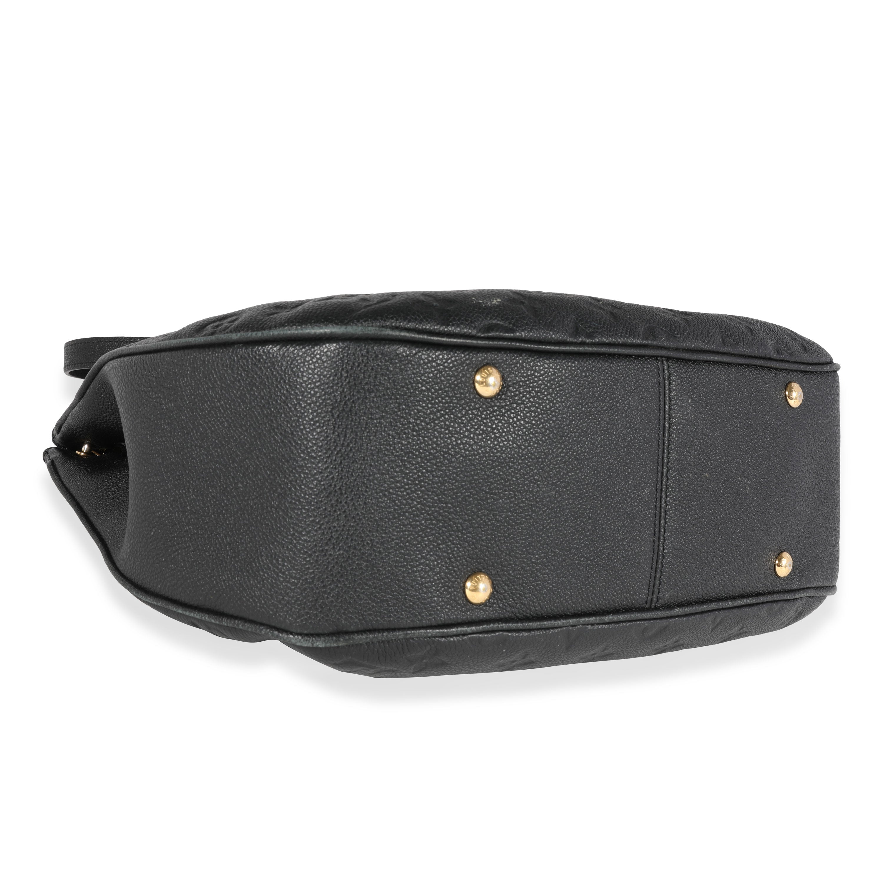 Louis Vuitton Louis Vuitton Black Monogram Empreinte Spontini