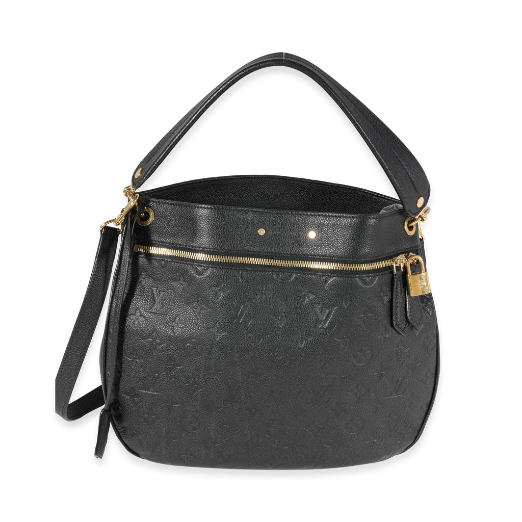 Louis Vuitton Louis Vuitton Black Monogram Empreinte Spontini