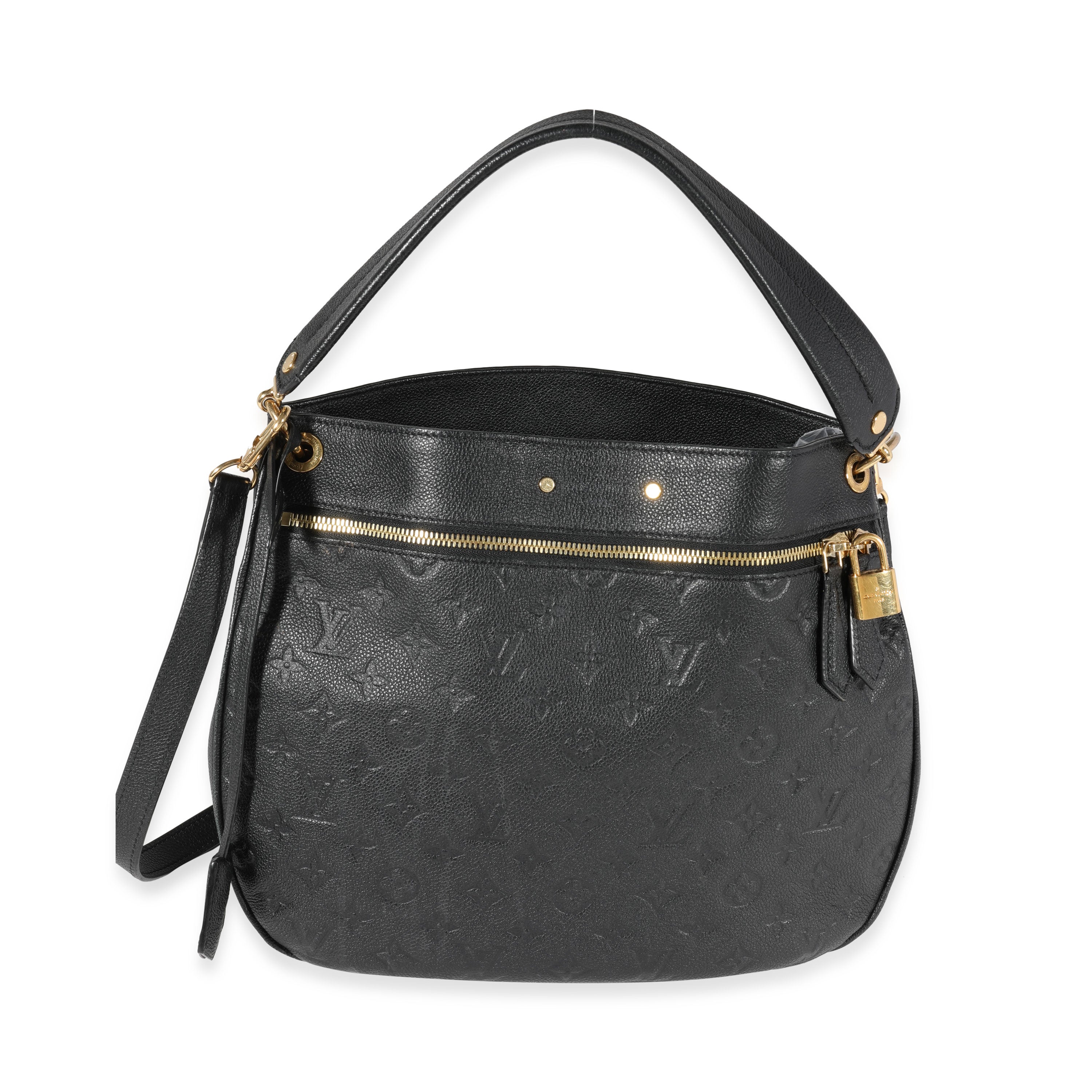 Louis Vuitton Louis Vuitton Black Monogram Empreinte Spontini