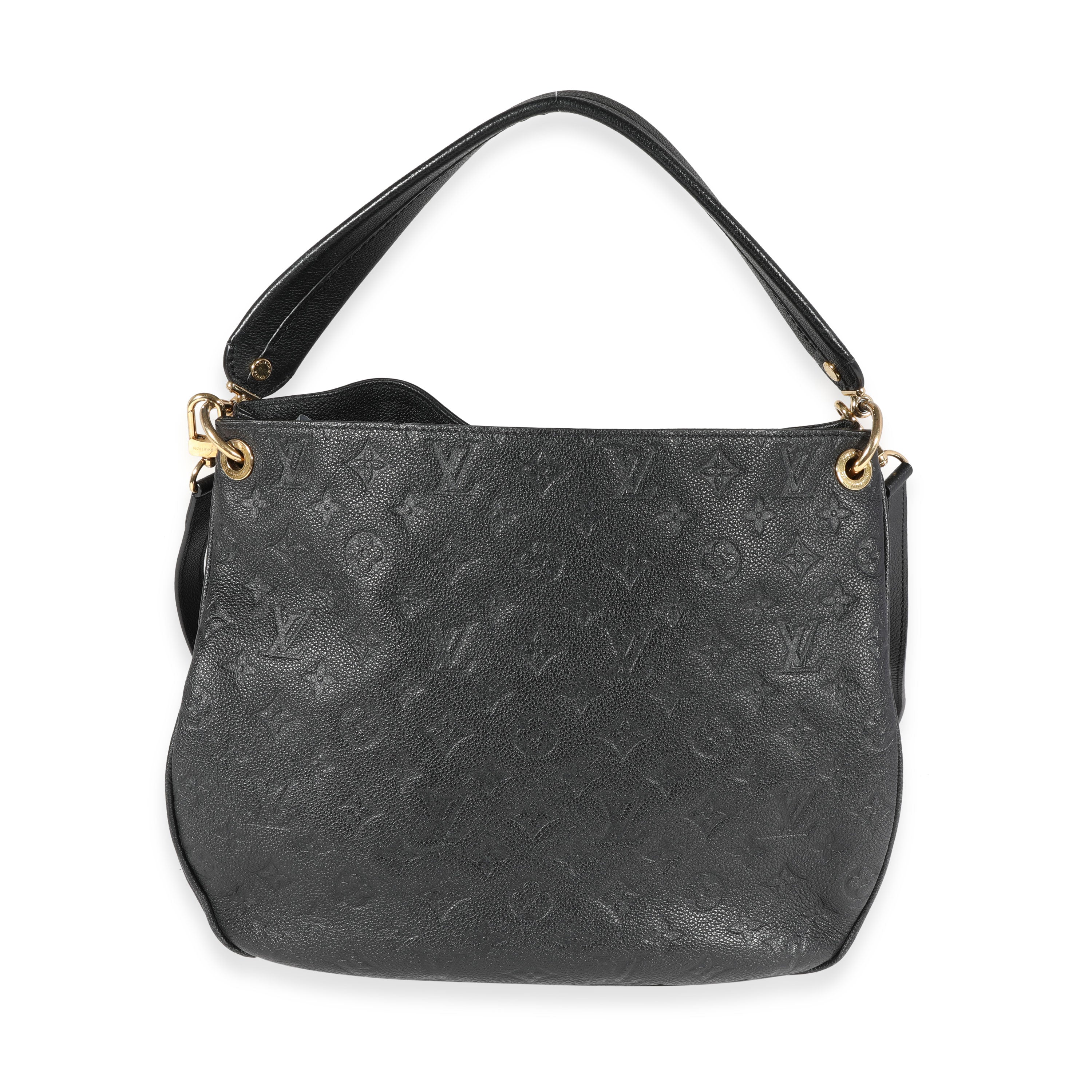 Louis Vuitton Louis Vuitton Black Monogram Empreinte Spontini