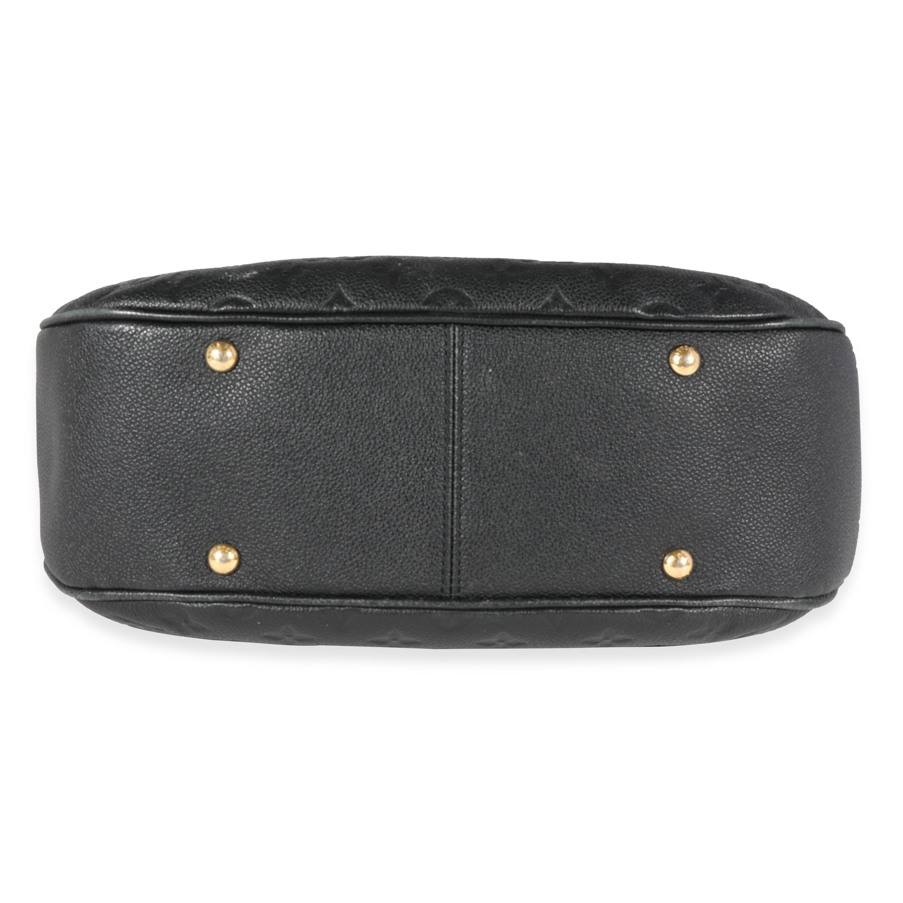 Louis Vuitton Louis Vuitton Black Monogram Empreinte Spontini
