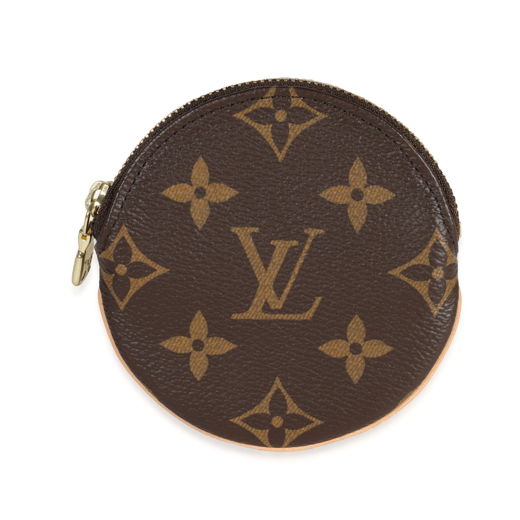 Louis Vuitton Louis Vuitton Monogram Canvas Round Coin Purse