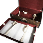 Louis Vuitton Louis Vuitton Monogram Macassar & Black Leather Alzer Trunk 80