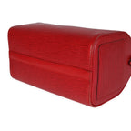 Louis Vuitton Louis Vuitton Red Epi Leather Speedy 25