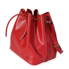 Louis Vuitton Louis Vuitton Red Epi Leather Petit Noé