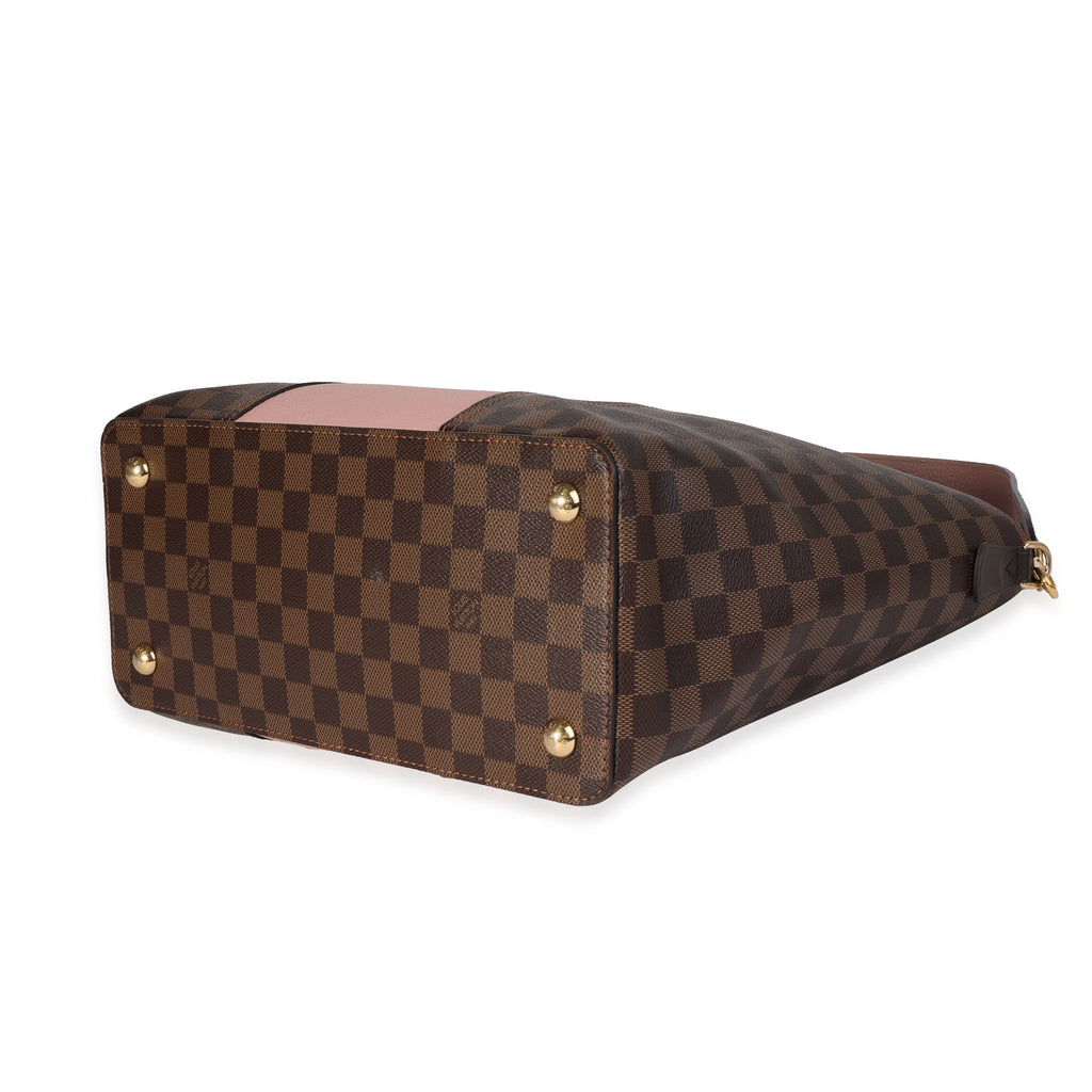 Louis Vuitton Louis Vuitton Damier Ebene & Magnolia Jersey Tote