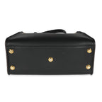 Louis Vuitton Louis Vuitton Monogram Canvas & Black Calfskin On My Side MM Tote
