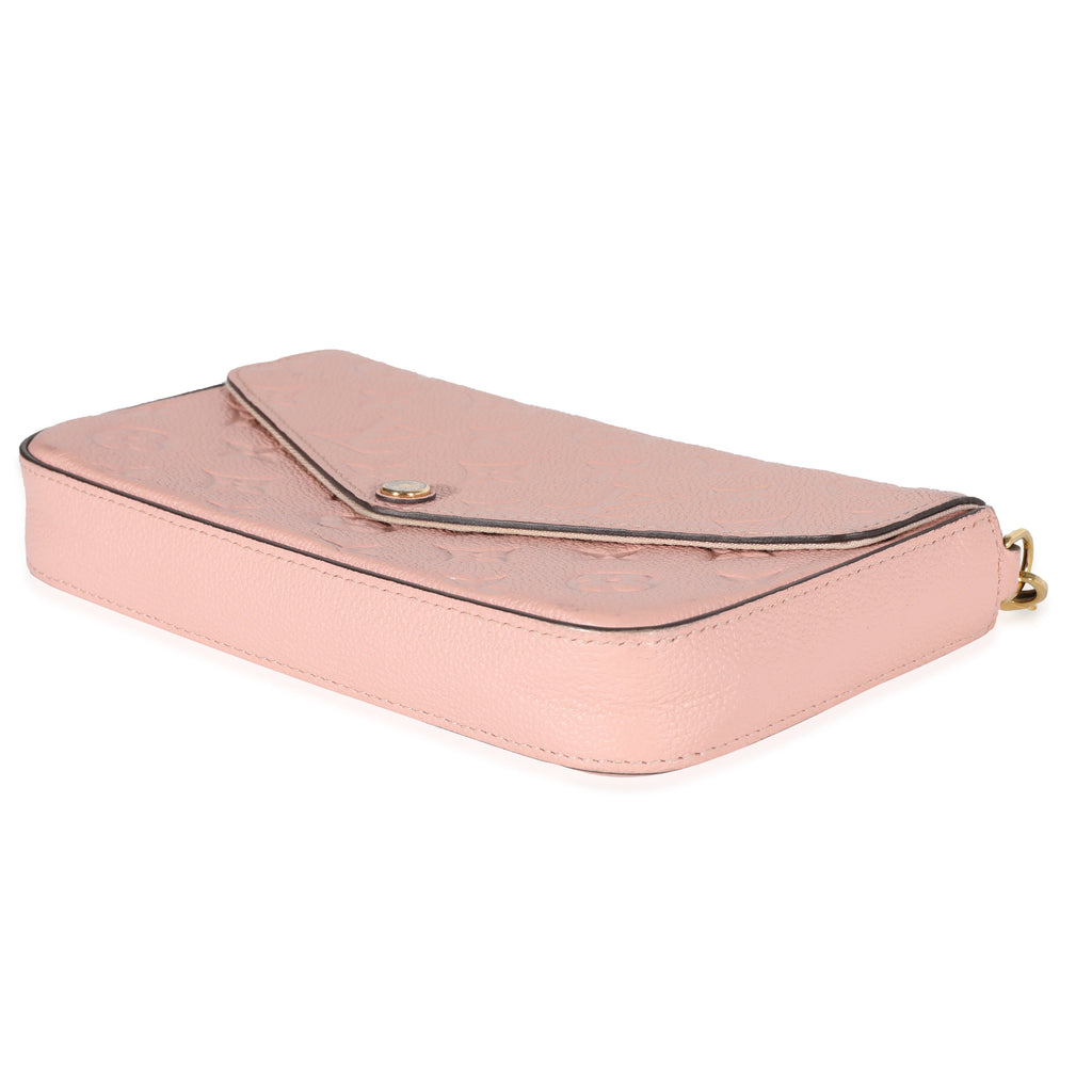 Louis Vuitton Louis Vuitton Rose Poudre Monogram Empreinte Félicie Pochette