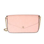 Louis Vuitton Louis Vuitton Rose Poudre Monogram Empreinte Félicie Pochette