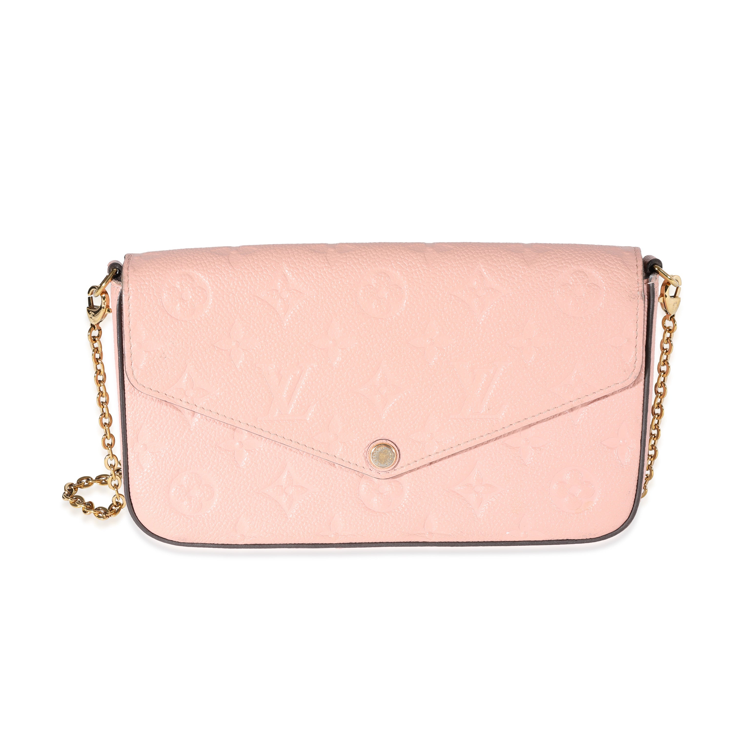 Louis Vuitton Louis Vuitton Rose Poudre Monogram Empreinte Félicie Pochette