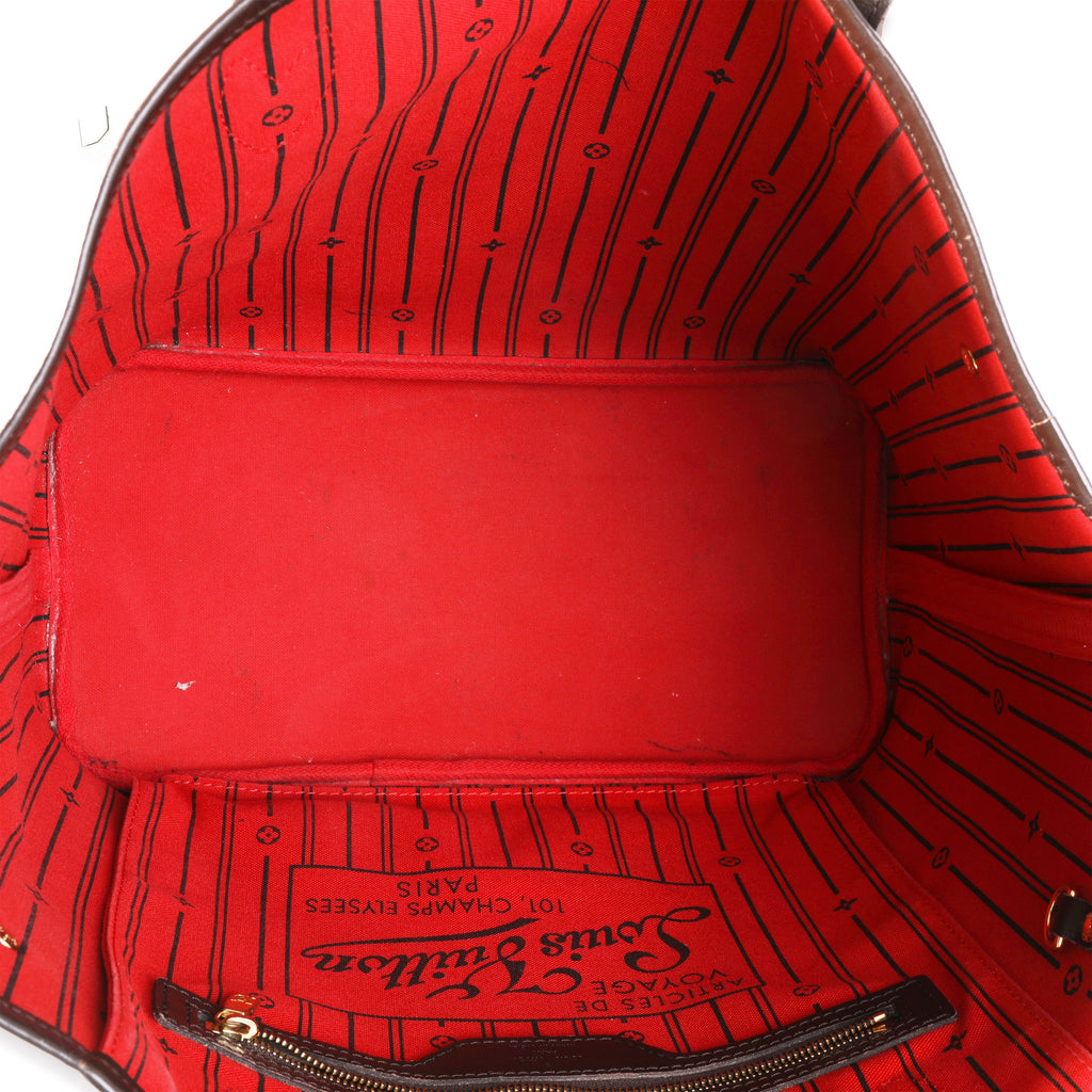 Louis Vuitton Louis Vuitton Damier Ebene Neverfull MM