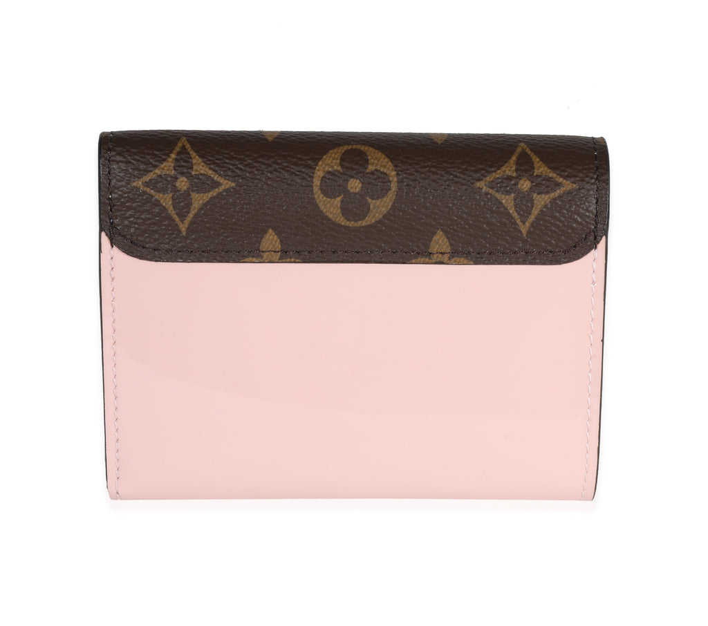 Louis Vuitton Louis Vuitton Monogram Canvas & Rose Ballerine Vernis Cherrywood Wallet