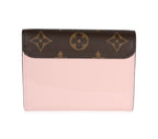 Louis Vuitton Louis Vuitton Monogram Canvas & Rose Ballerine Vernis Cherrywood Wallet