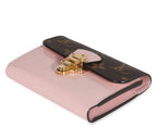 Louis Vuitton Louis Vuitton Monogram Canvas & Rose Ballerine Vernis Cherrywood Wallet