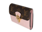 Louis Vuitton Louis Vuitton Monogram Canvas & Rose Ballerine Vernis Cherrywood Wallet