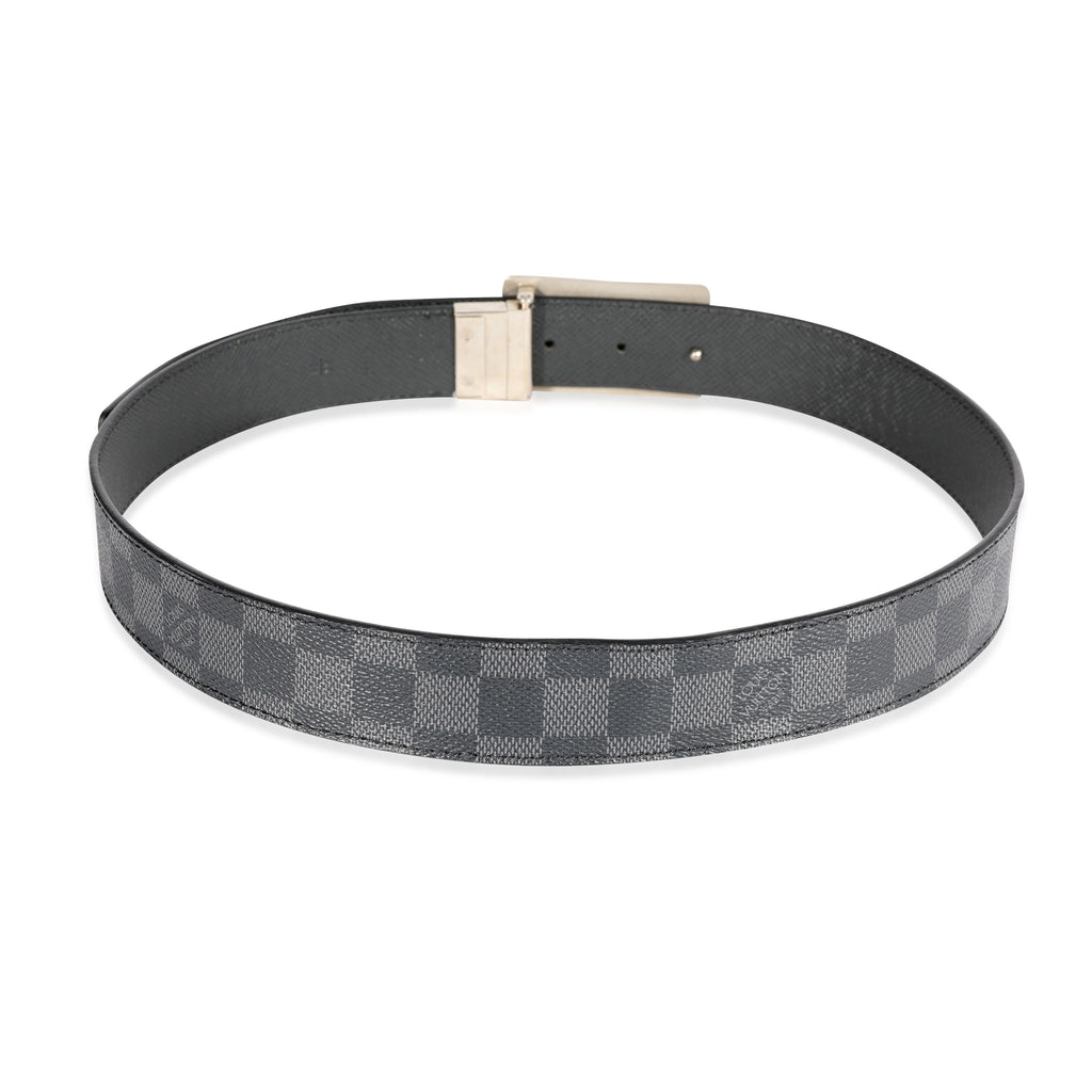 Louis Vuitton Louis Vuitton Damier Graphite Inventeur Belt 85