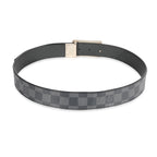 Louis Vuitton Louis Vuitton Damier Graphite Inventeur Belt 85