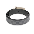 Louis Vuitton Louis Vuitton Damier Graphite Inventeur Belt 85