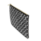 Louis Vuitton Louis Vuitton Black & White Monogram Canvas Neverfull Pochette