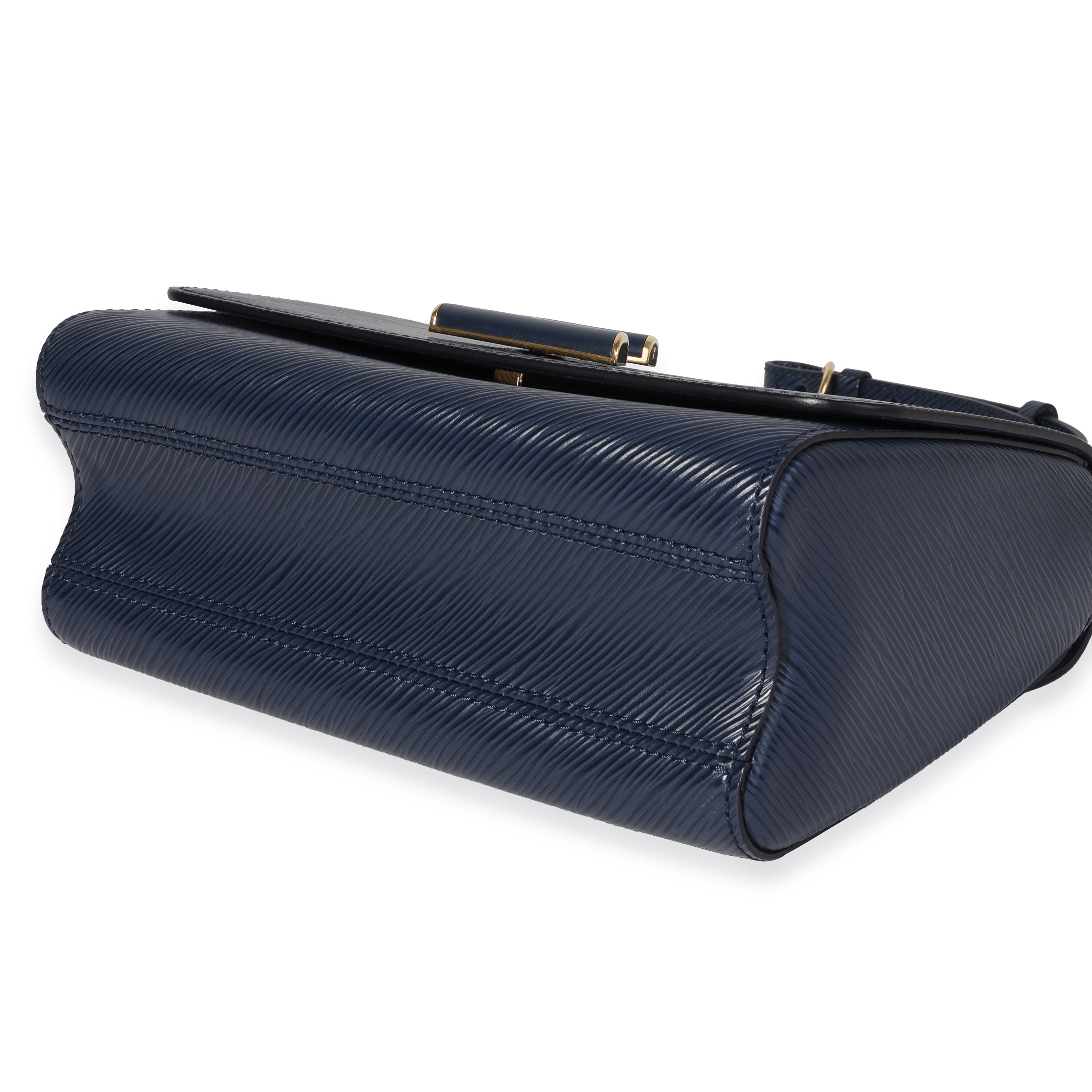 Louis Vuitton Louis Vuitton Blue Epi Twist MM Crossbody