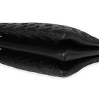 Louis Vuitton Louis Vuitton Black Embossed Lambskin Coussin MM