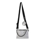 Louis Vuitton Louis Vuitton Silver Damier Glitter & Black Monogram Taurillon Sac In The Loop