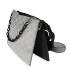 Louis Vuitton Louis Vuitton Silver Damier Glitter & Black Monogram Taurillon Sac In The Loop