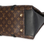 Louis Vuitton Louis Vuitton Monogram Canvas & Black Leather Soufflot MM