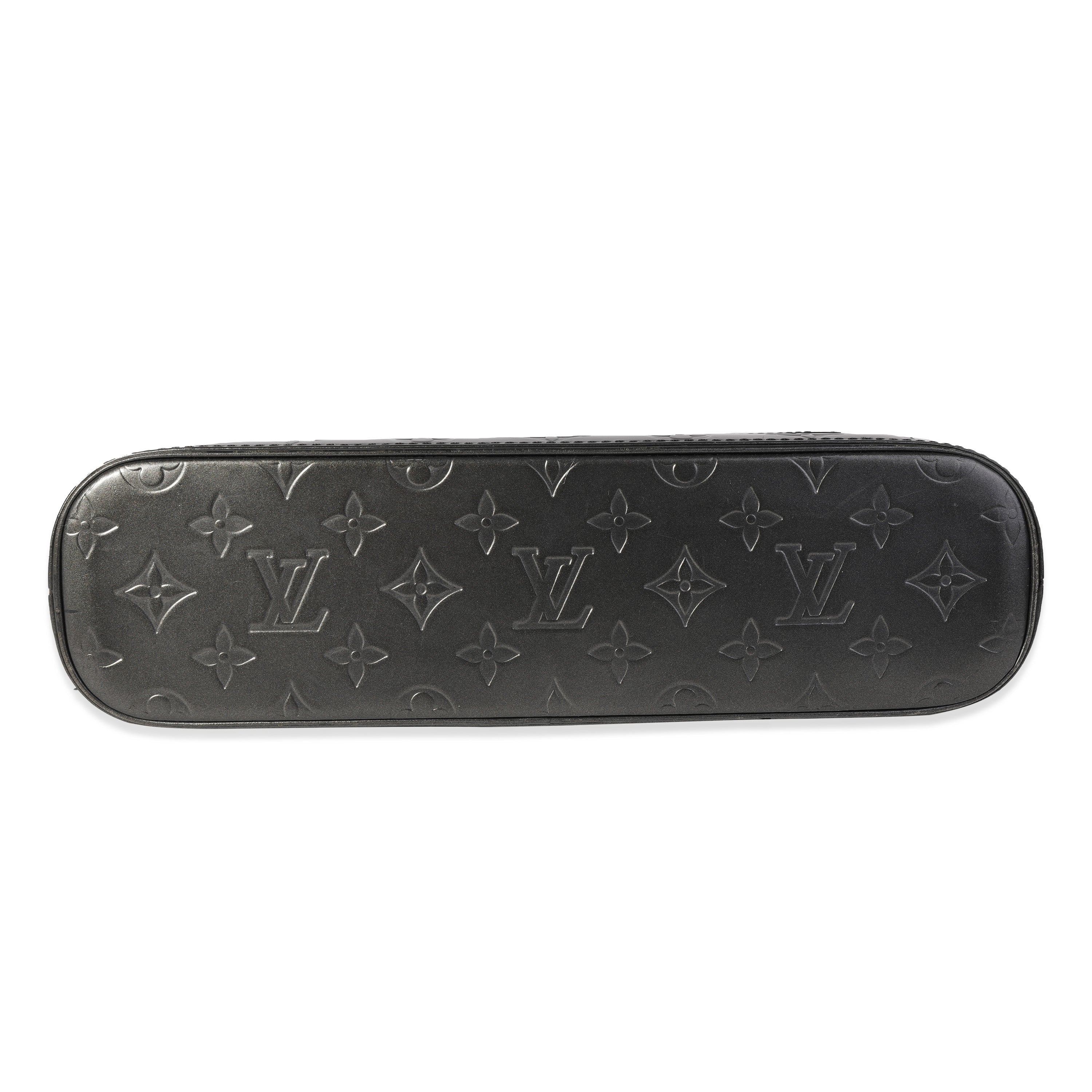 Louis Vuitton Louis Vuitton Gunmetal Monogram Mat Alston Bag
