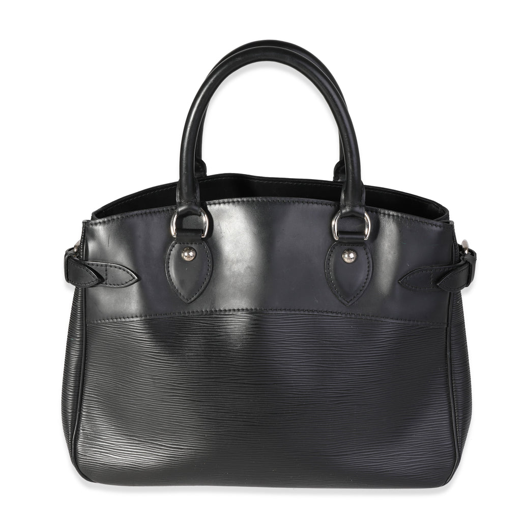 Louis Vuitton Louis Vuitton Black Epi Leather Passy PM