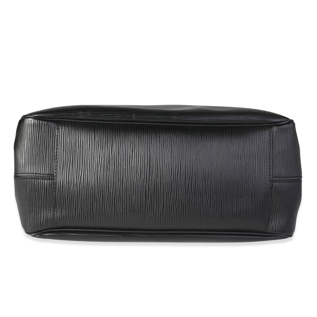 Louis Vuitton Louis Vuitton Black Epi Leather Passy PM