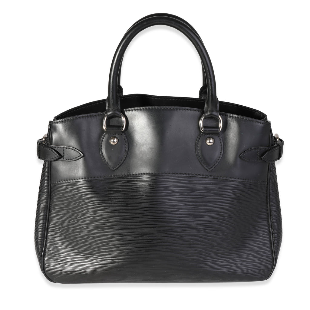 Louis Vuitton Louis Vuitton Black Epi Leather Passy PM
