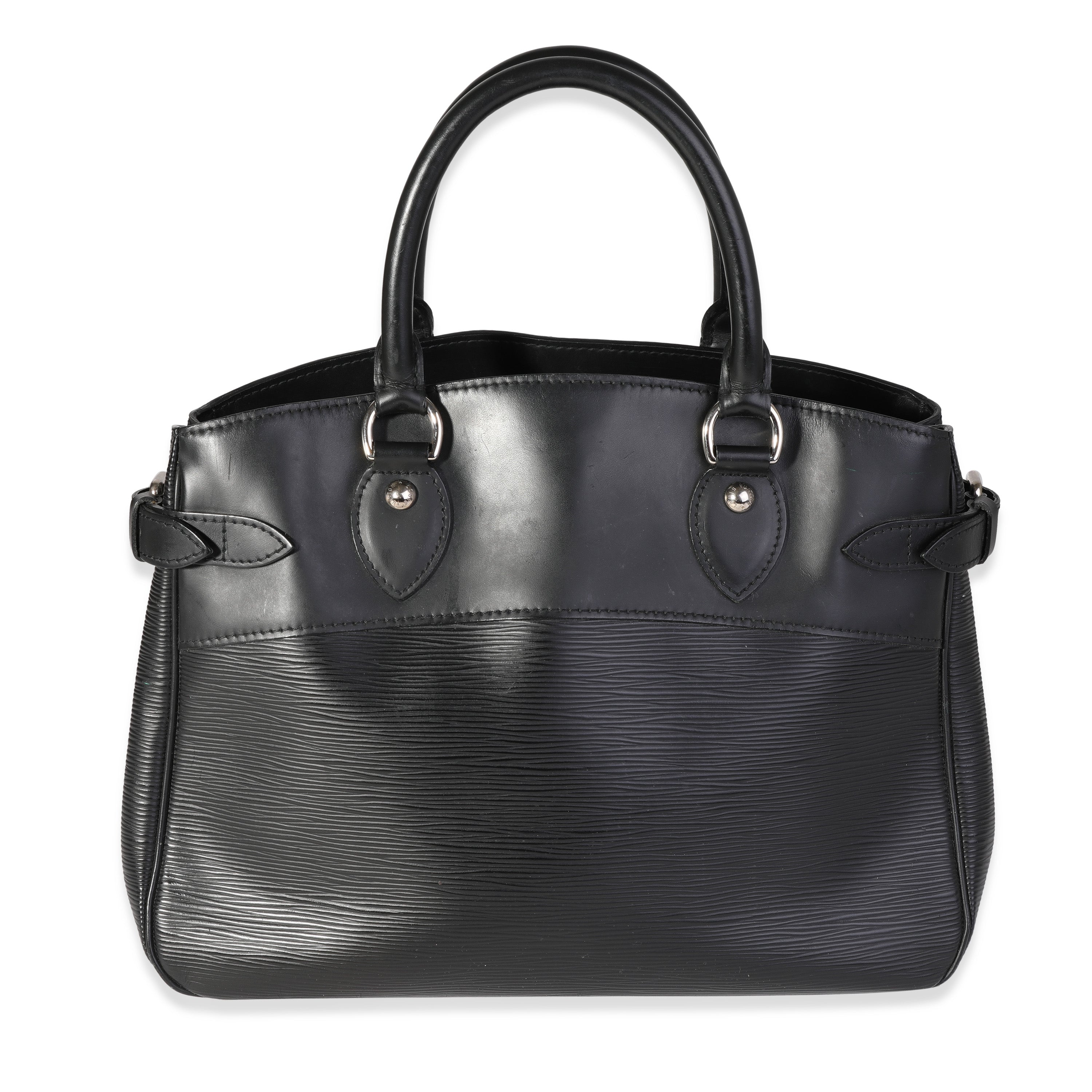 Louis Vuitton Louis Vuitton Black Epi Leather Passy PM