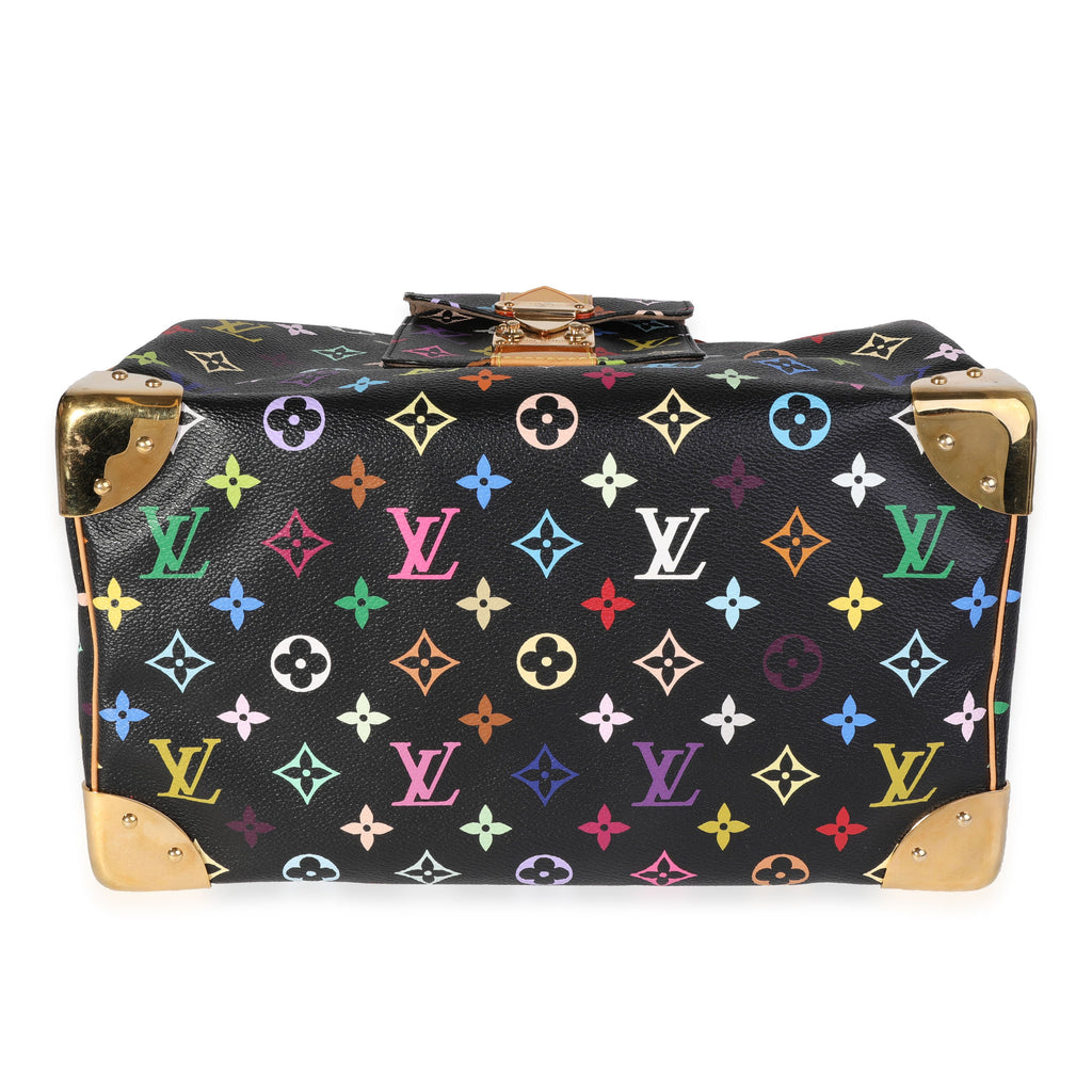 Louis Vuitton Louis Vuitton x Takashi Murakami Black Speedy 30