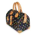 Louis Vuitton Louis Vuitton x Takashi Murakami Black Speedy 30