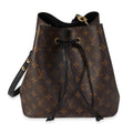 Louis Vuitton Louis Vuitton Monogram Canvas & Black Leather NéoNoé MM