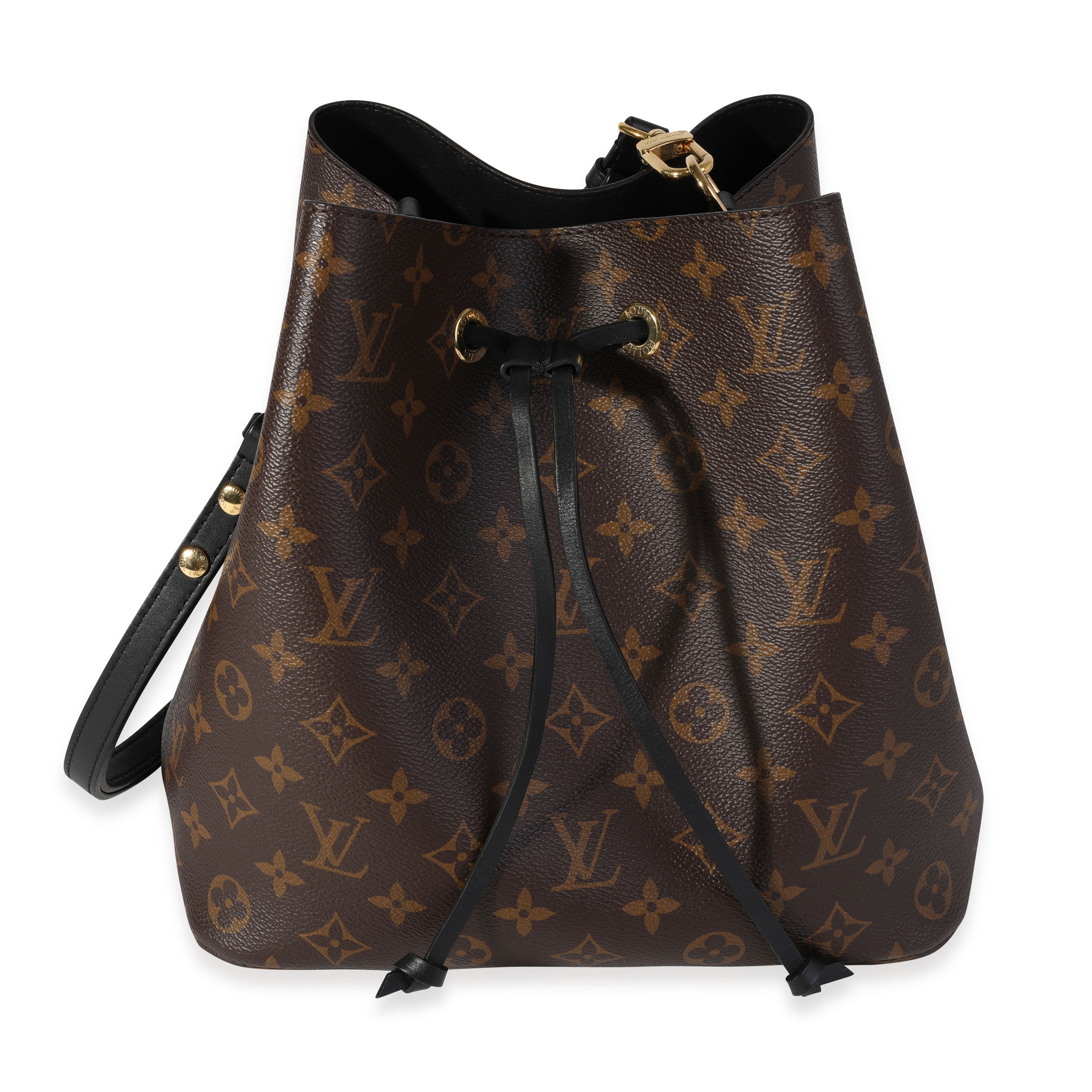 Louis Vuitton Louis Vuitton Monogram Canvas & Black Leather NéoNoé MM