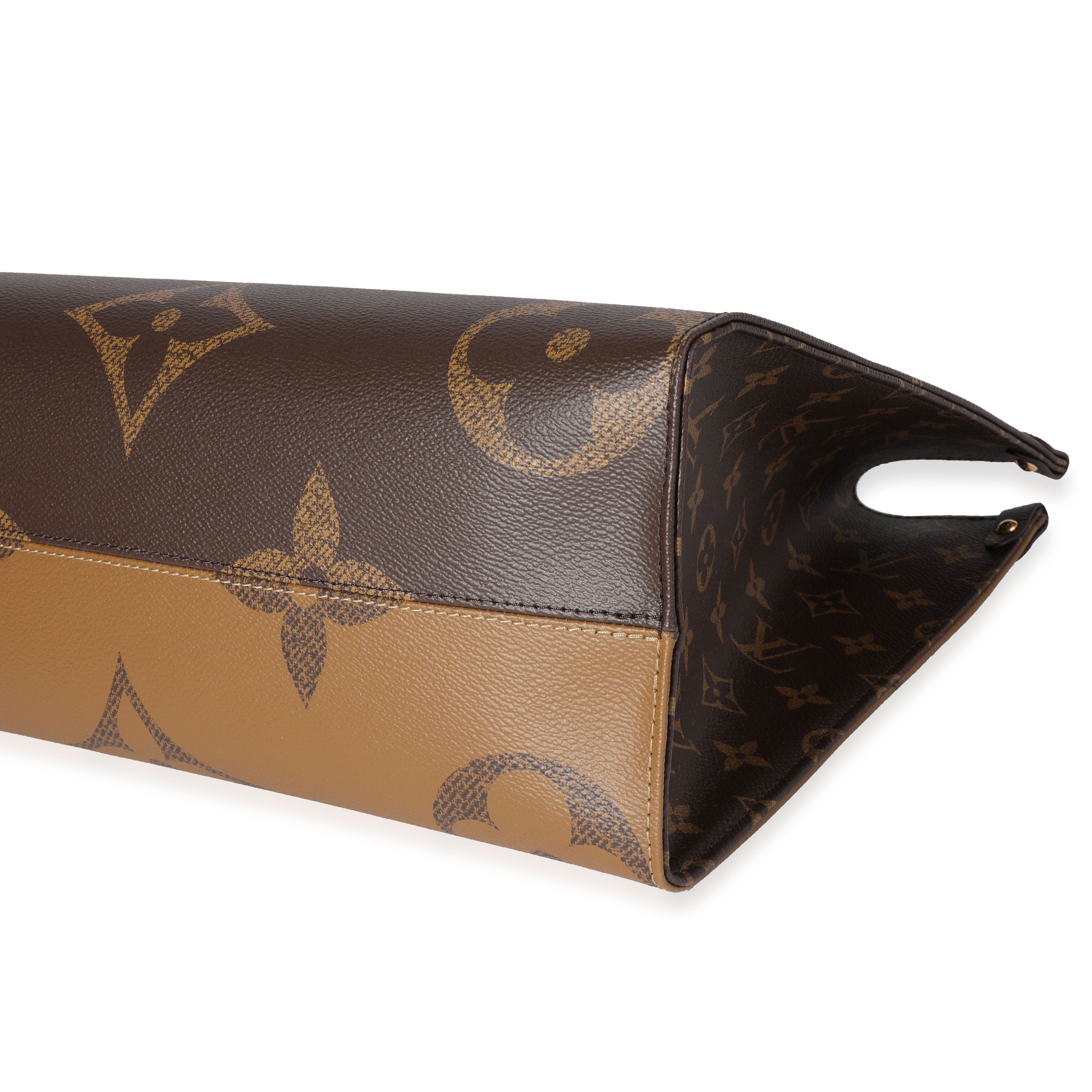 Louis Vuitton Louis Vuitton Monogram & Monogram Reverse Canvas Onthego MM