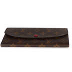 Louis Vuitton Louis Vuitton Monogram Canvas & Fuchsia Emilie Wallet