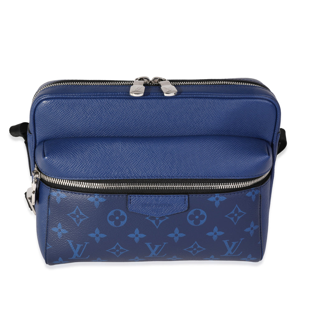 Louis Vuitton Louis Vuitton Cobalt Monogram Canvas & Taiga Outdoor Messenger