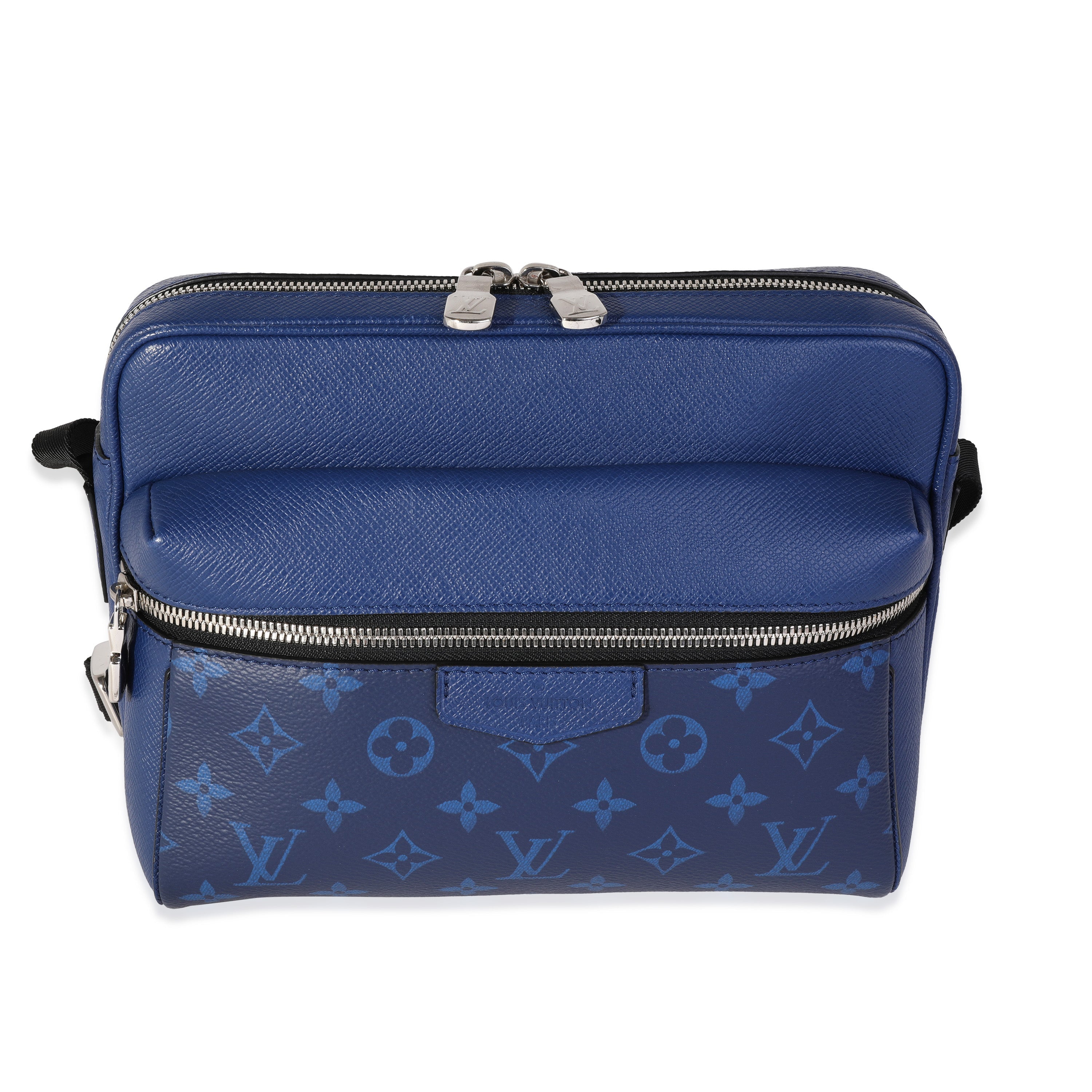 Louis Vuitton Louis Vuitton Cobalt Monogram Canvas & Taiga Outdoor Messenger