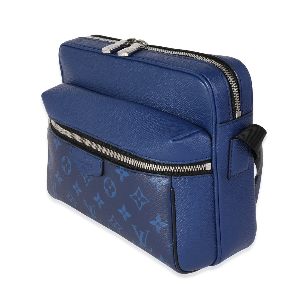 Louis Vuitton Louis Vuitton Cobalt Monogram Canvas & Taiga Outdoor Messenger