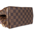 Louis Vuitton Louis Vuitton Damier Ebene & Magnolia Leather Clapton Backpack