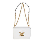 Louis Vuitton Louis Vuitton Blanc Epi Leather Twist MM